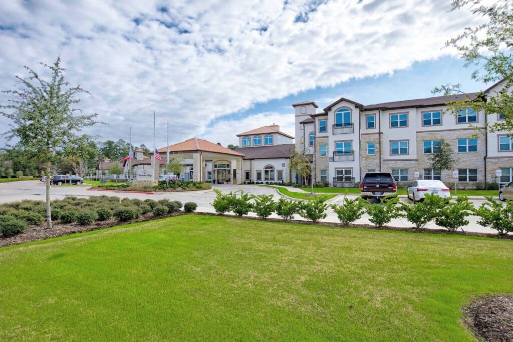 Exterior image of Woodhaven Village.